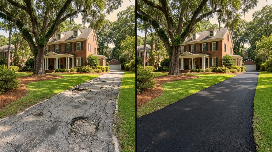 Result asphalt paving in Columbia - Columbia Asphalt Paving