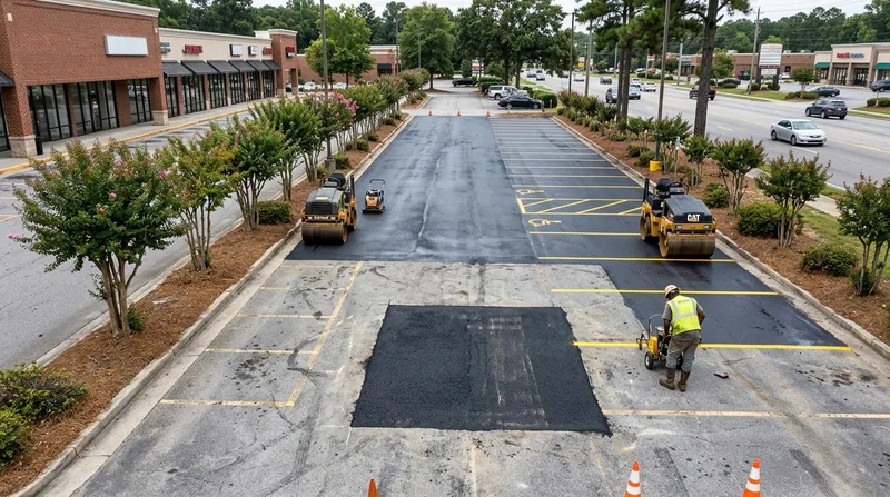 Parking Lot Repair & Resurfacing Columbia